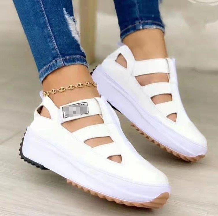 Dame trendy Slip-On Sneakers med åndbar overfladestruktur og skridsikker sål Stilla