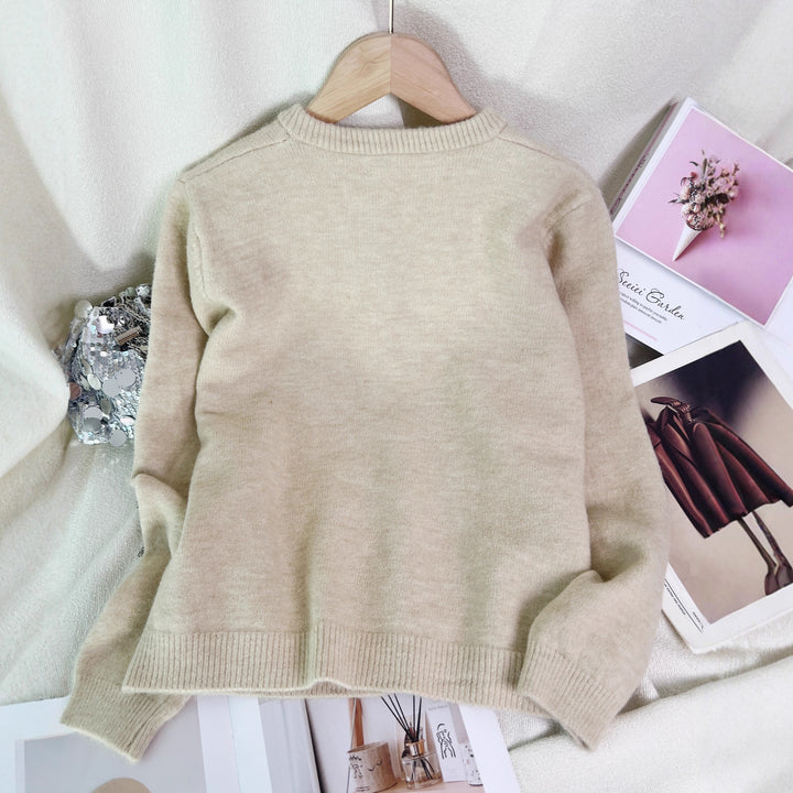 Dame Hjerte Motiv Cardigan Stilla