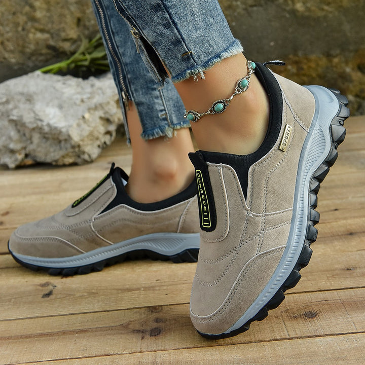 Dame Sporty Slip-On Sneakers med ergonomisk dæmpning Stilla