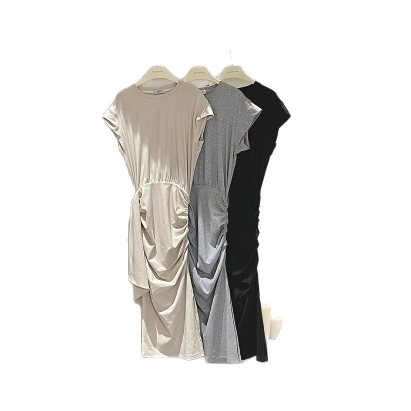 Dame Elegant Maxikjole med raffinerede Draperinger Stilla