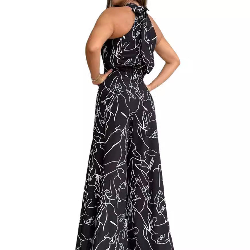 DameElegant Jumpsuit med raffinerede detaljer Skovae