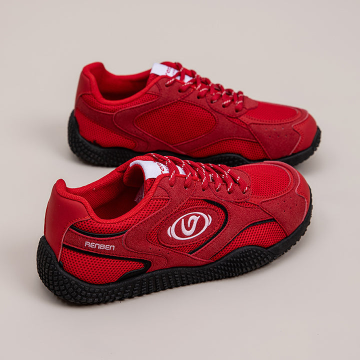 Dame Sporty Sneakers med åndbart mesh-overflade og skridsikker profilsål Stilla