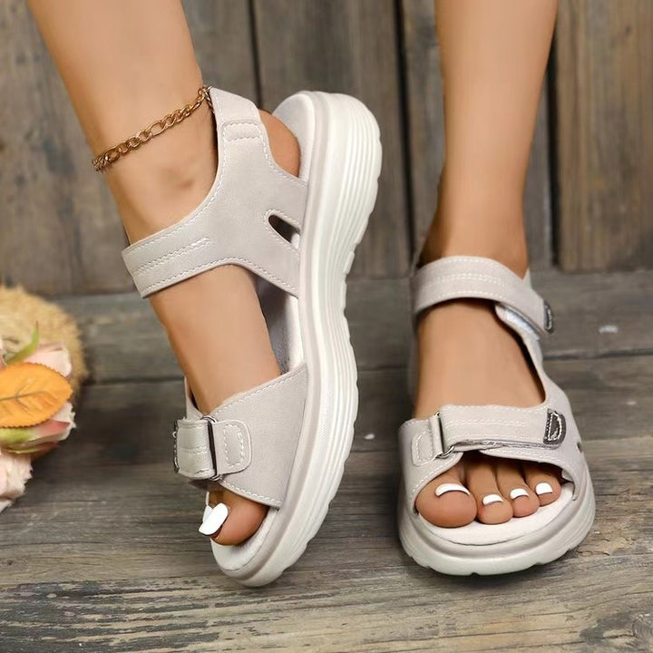 Dame Sporty Sandaler med justerbare stropper og dæmpende sål Stilla