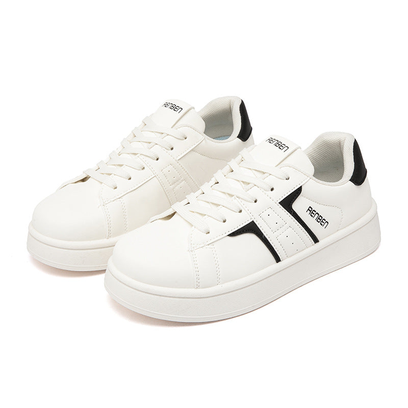 Dame Platform Sneakers med sportslig silhuet og åndbart overmateriale Stilla