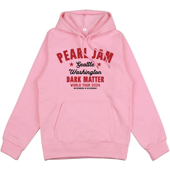 Kvinders Hoodie med Trendy Koncertdesign Skovae