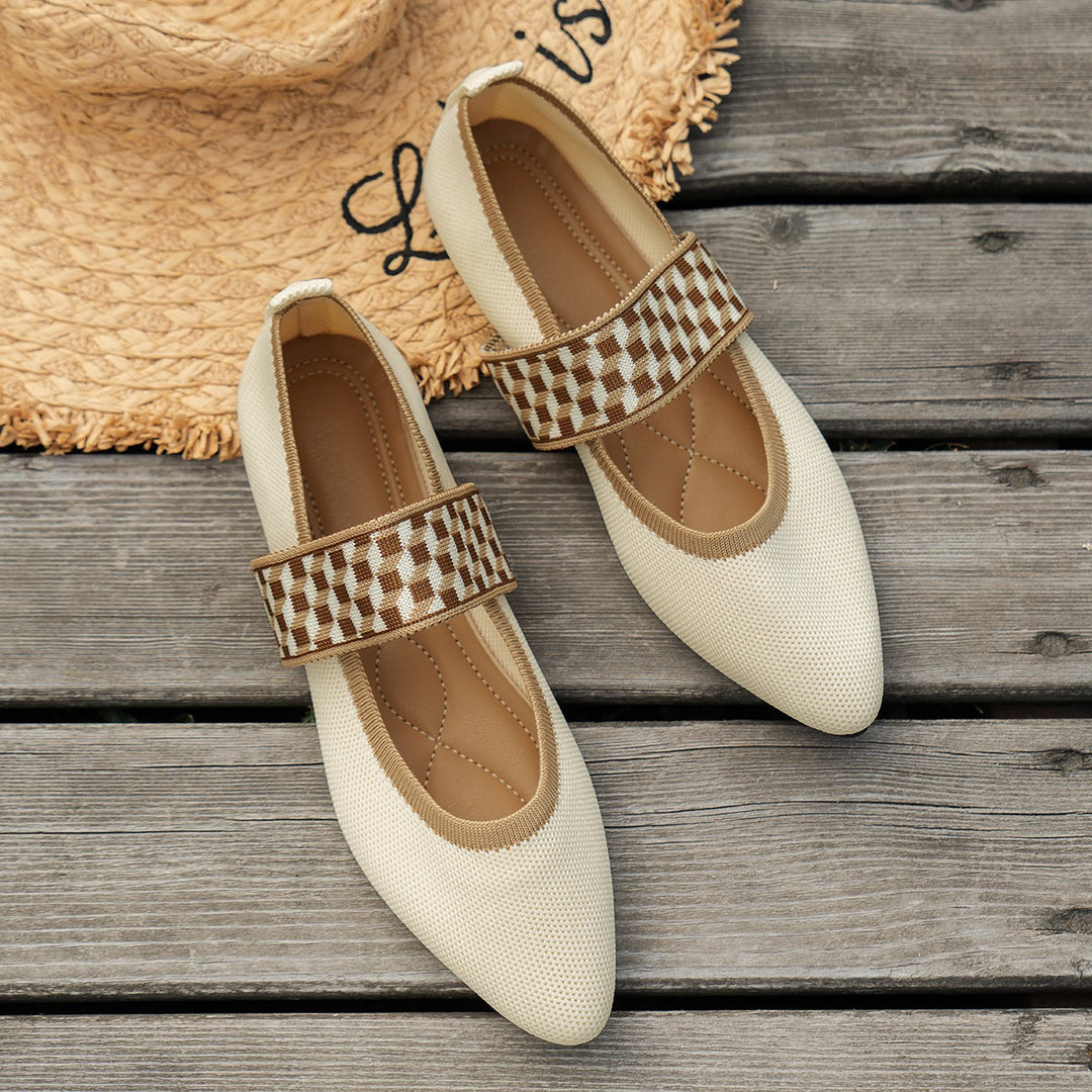 Damer elegante Sling-Ballerinas med komfortabel bandage Stilla