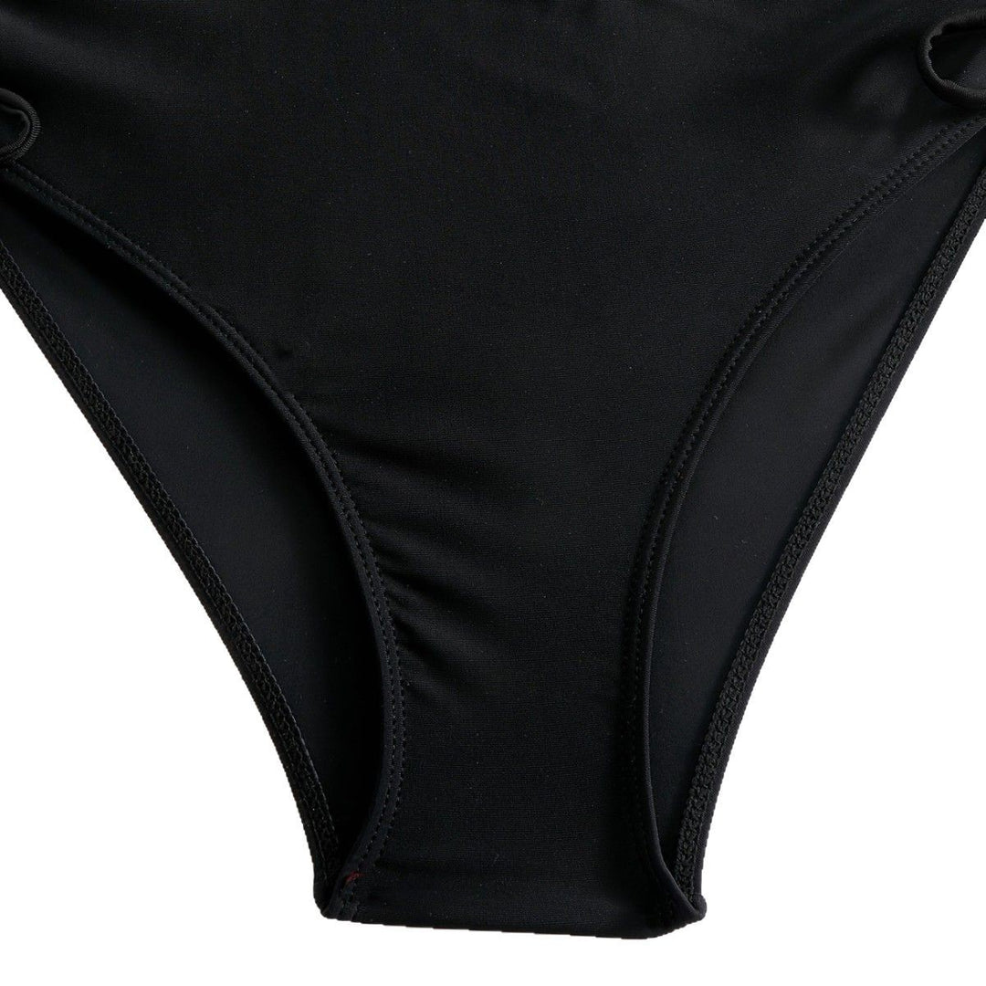 Dame bikini-sæt med justerbare stropper og elegant broderet bånd Stilla