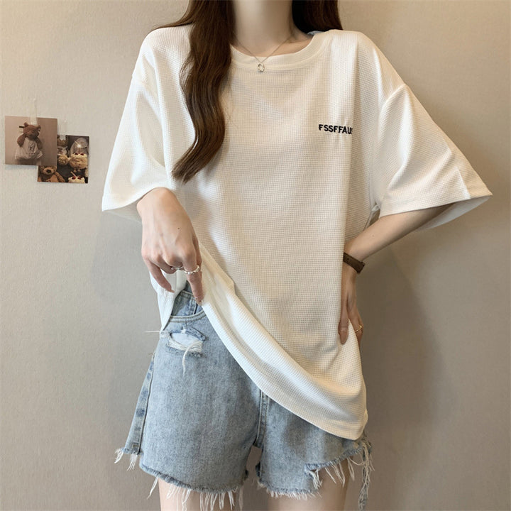 Femme Vaffelpique Oversized T-Shirt Stilla