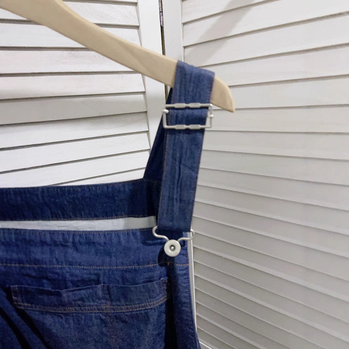 Femme justerbar Denim Kjole Maxikjole Stilla