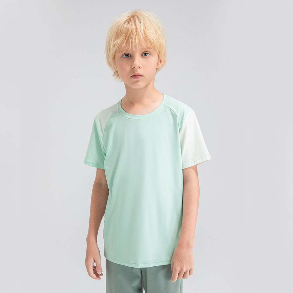 Drenge Funktions-T-shirt med hurtig-tørrende teknologi og åndbarhed Stilla