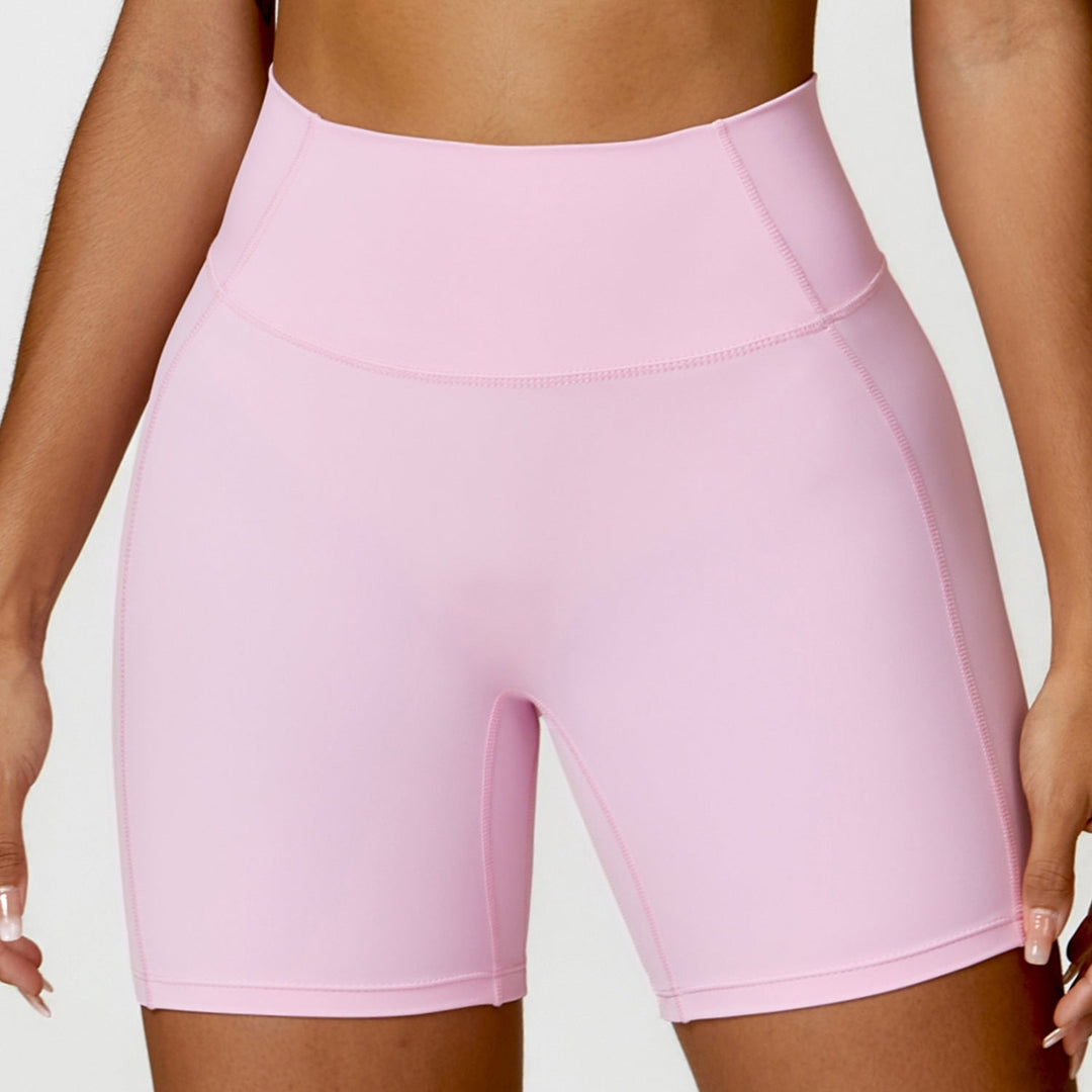 Stilla | Lifting Yoga Shorts Høj Talje Fitnessbukser Til Kvinder Åndbare Tætsiddende Sports Shorts