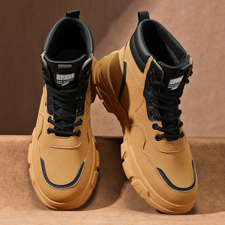 Femme Rugged Utility Snørestøvler Stilla