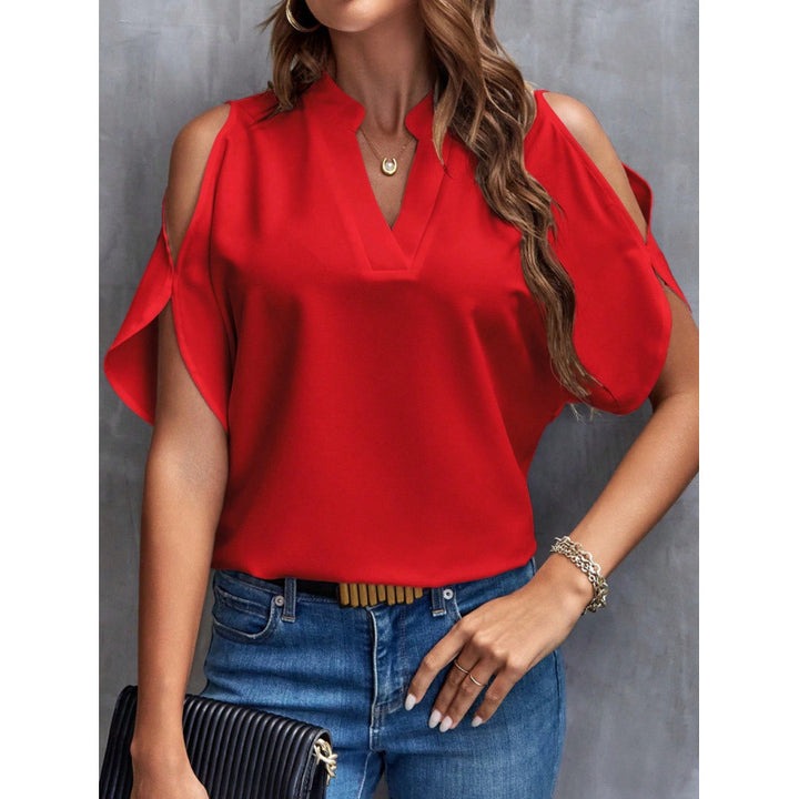 Dame Cold Shoulder Bluse Stilla