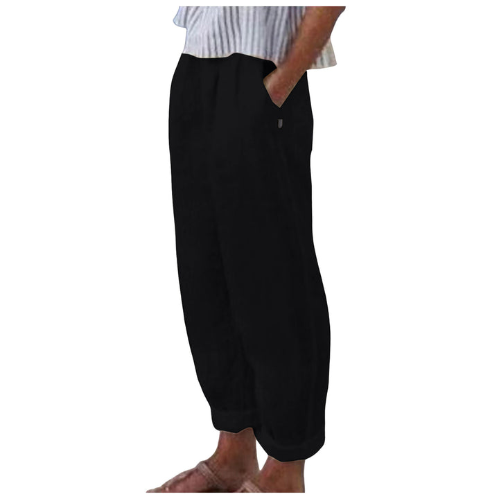 Dame Relaxed Fit Bred Bukser Stilla