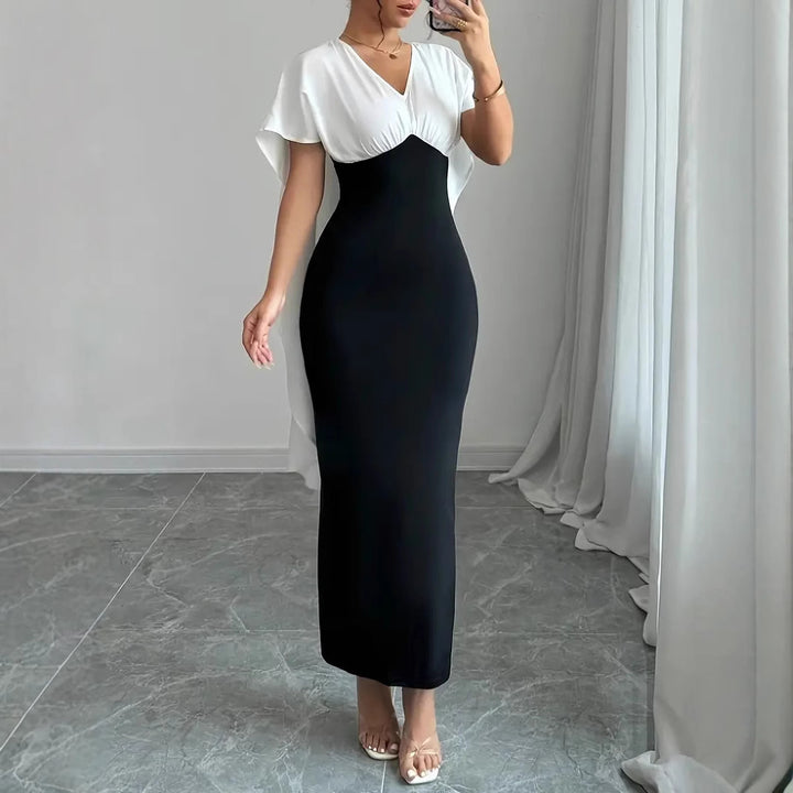 Dame Elegant og figursyet aftenkjole Stilla