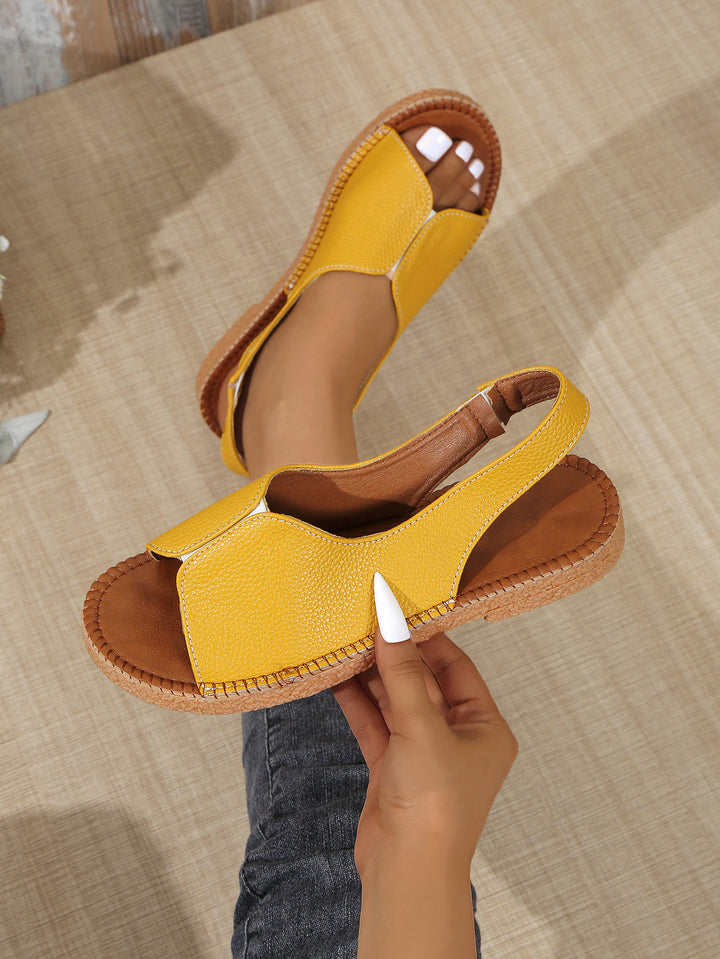Dame Sling-sandaler med trendy snit og moderigtig komfort Stilla
