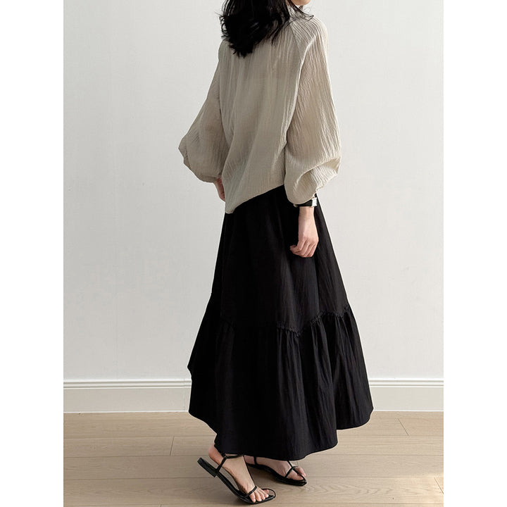 Dame Maxi-nederdel i afslappet Boho-stil Stilla