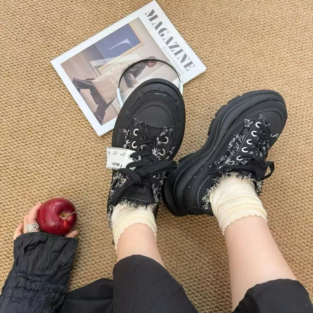 Dame Chunky Sneakers med innovativt design og afslappet raffinement Stilla