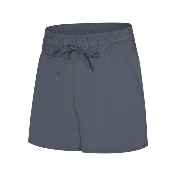 Stilla | Svedstrækkende Trækbindningsliv Yoga Shorts Tynde, Åndbare Sportbukser