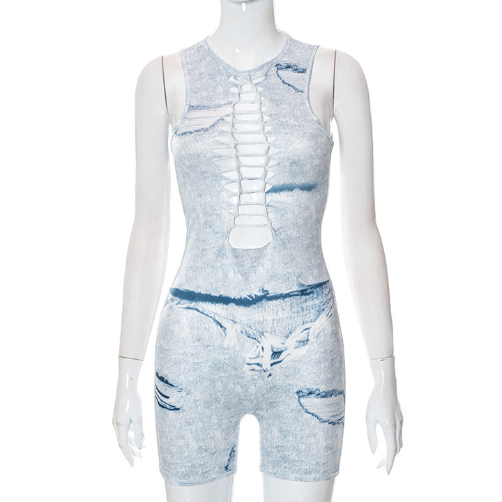 Femme Stylish Cut-Out Jumpsuit Stilla