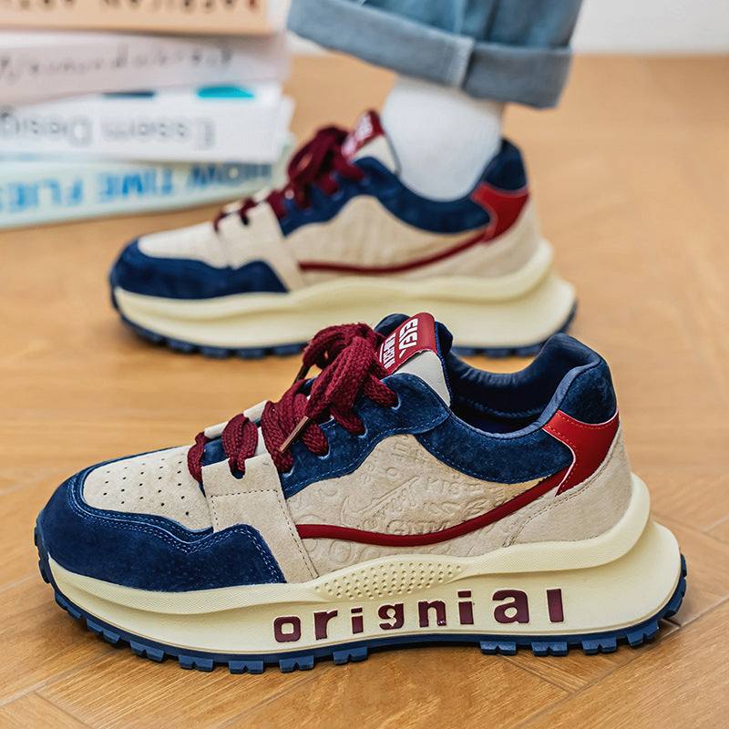 Femme Struktureret Syntetisk Læder Fritid Sneakers Stilla