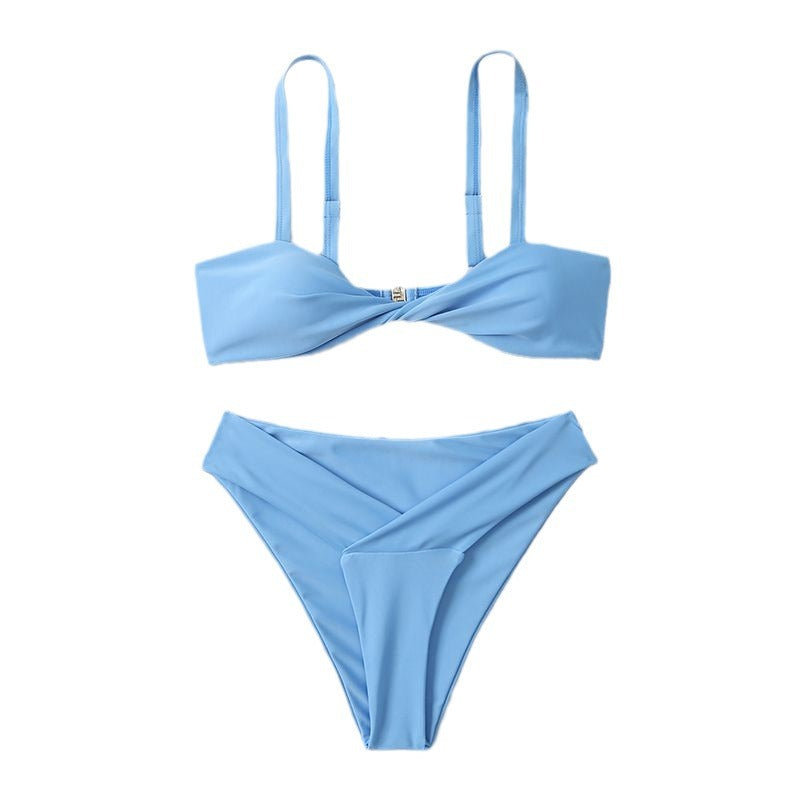 Dame Twist Front Bikini Sæt Stilla