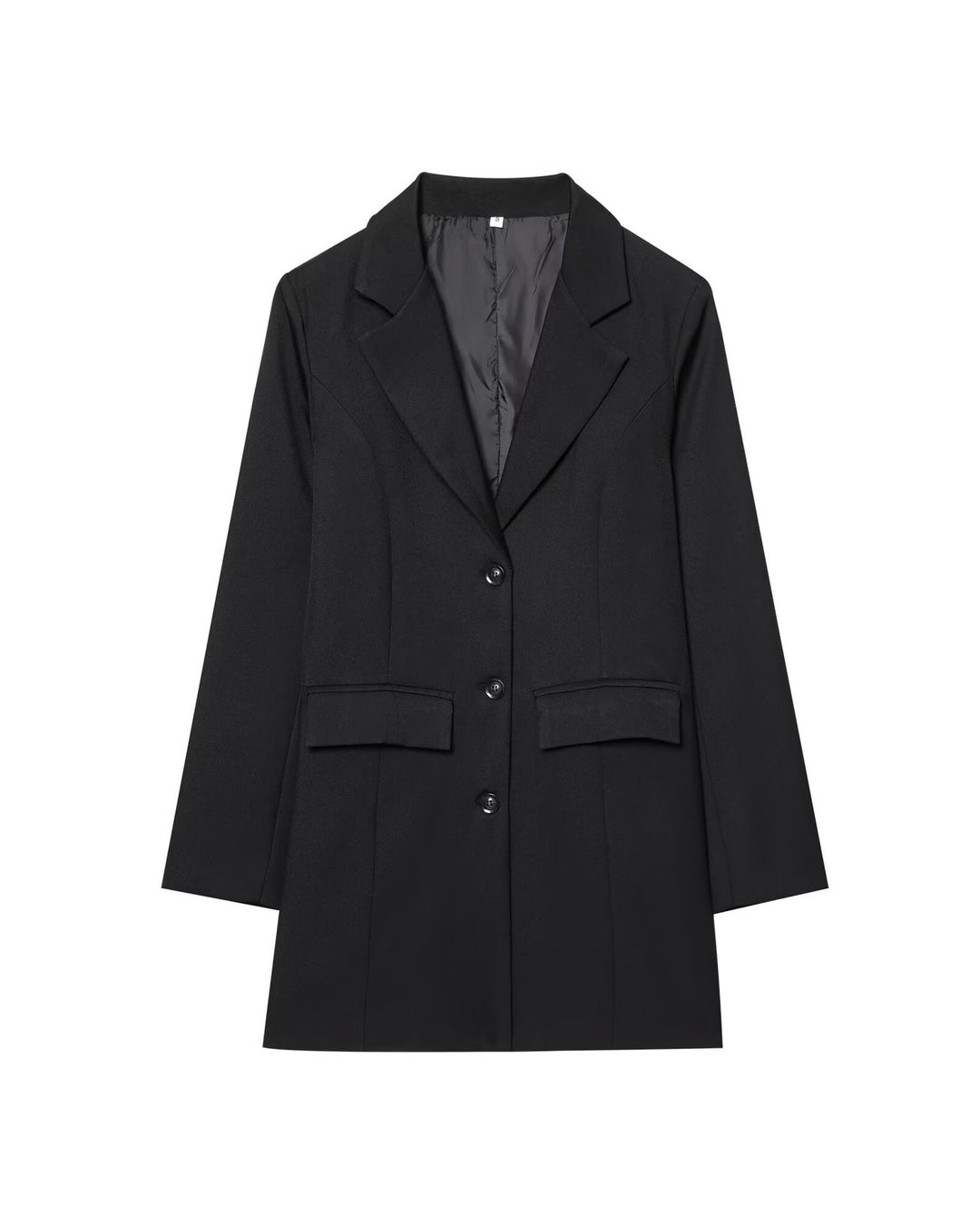 Dame skåret blazer med store lommer Stilla