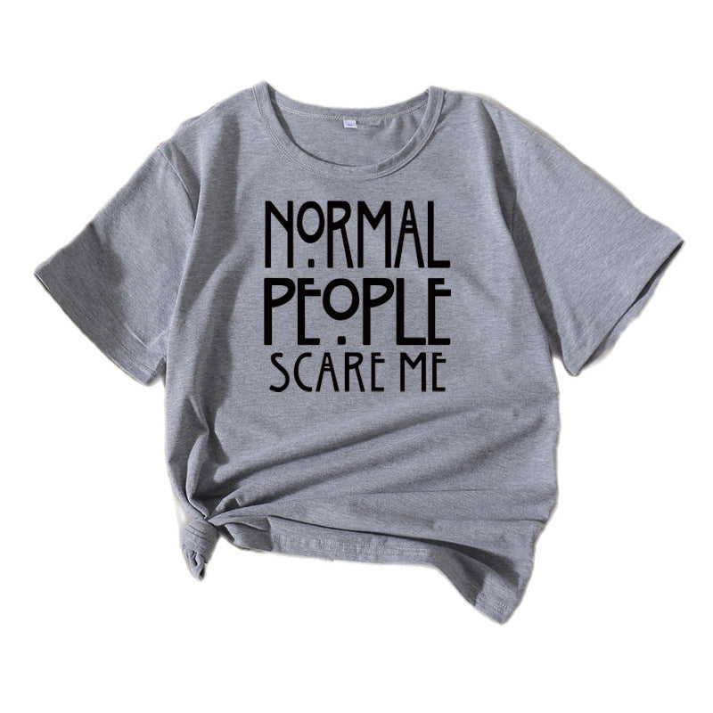 Dame Relaxed Fit Statement Grafik T-Shirt Stilla