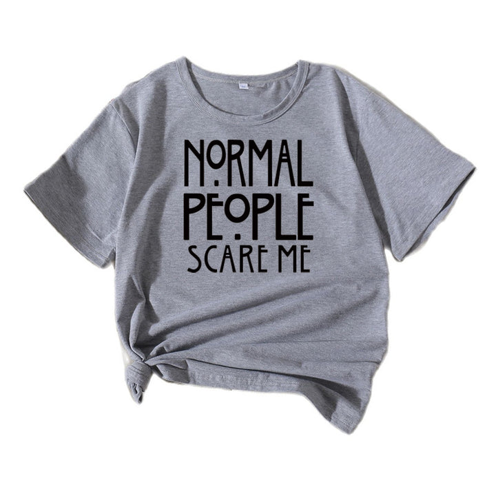 Dame Relaxed Fit Statement Grafik T-Shirt Stilla