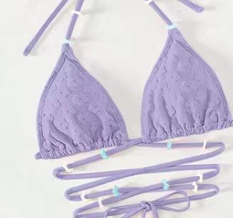 Dame Bikini-sæt med innovativt omslagsskørt Skovae
