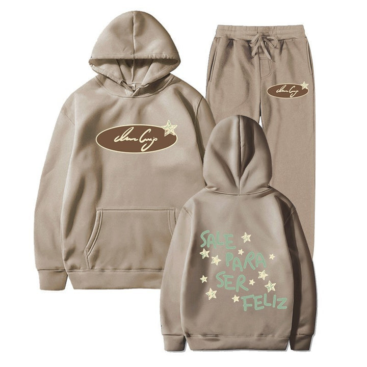 Kvinders hoodie sweatshirt med inspirerende tekst og afslappet pasform Skovae