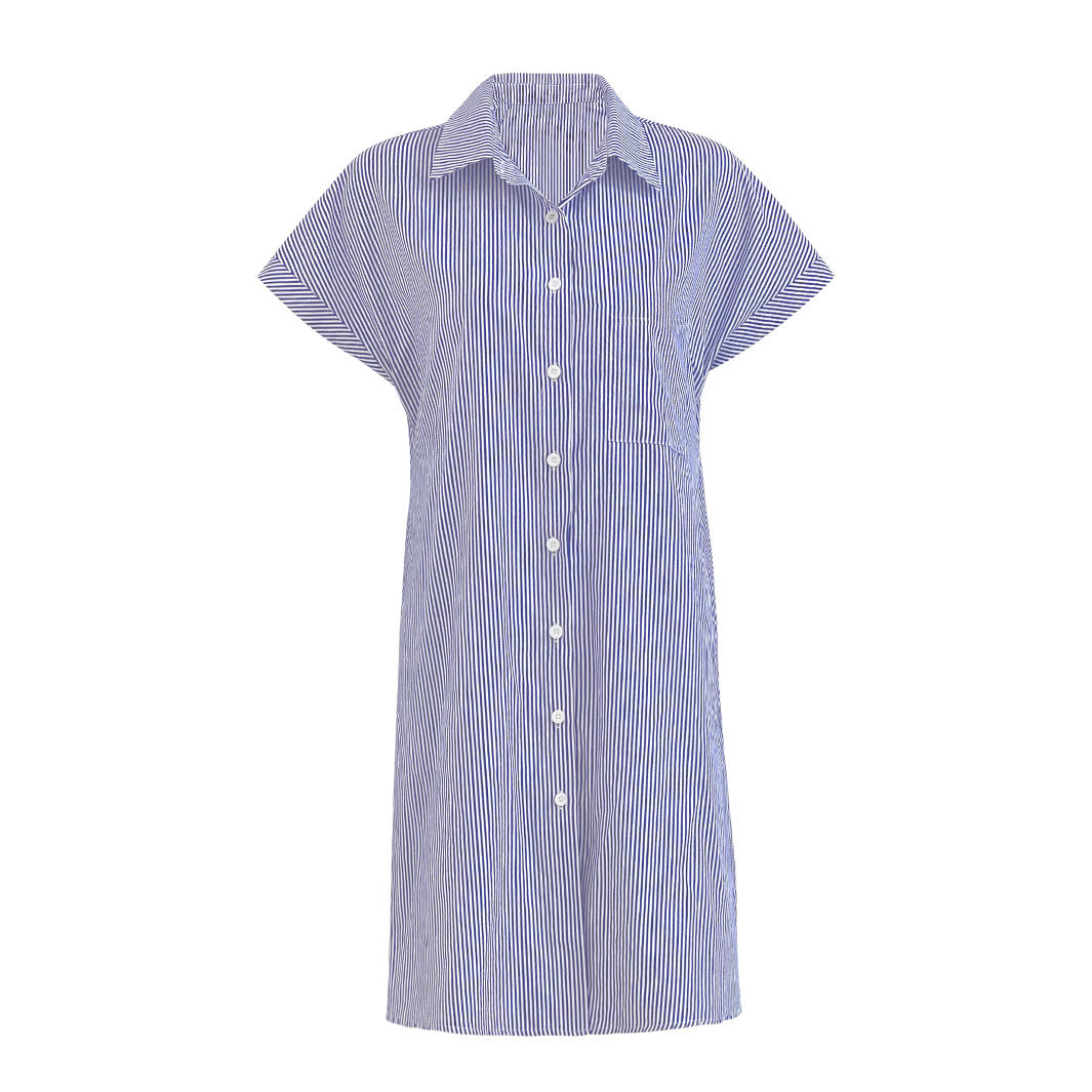 Dame Casual Button-Up Skjortekjole Stilla