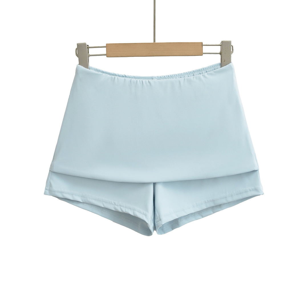 Dame sportshorts med indbygget inderbuxer og elastisk talje Stilla