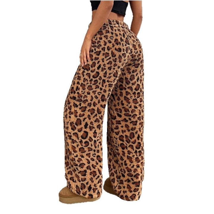 Kvinders afslappede leopardprint bukser Stilla