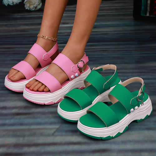 Dame Plateau Sandaler Stilla