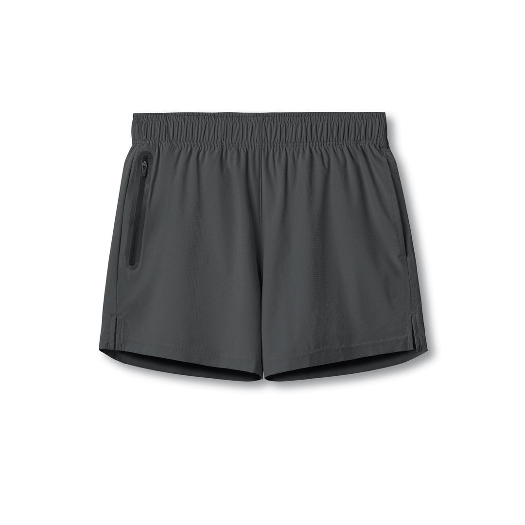 Herrer Sportsløbeshorts med elastisk talje og praktiske lynlåslommer Stilla