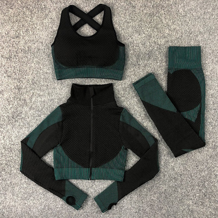 Dame Funktions-Activewear-Sæt med åndbart design Stilla