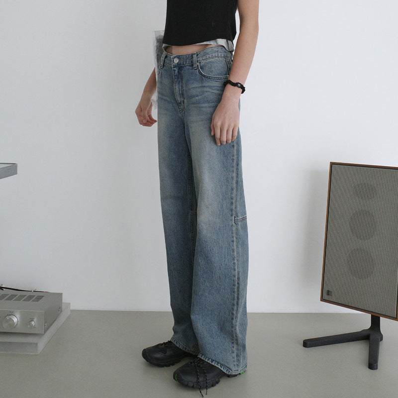 Damer Løst skåret Jeans i Vintage-stil Stilla