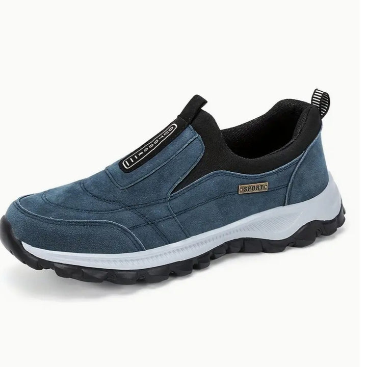 Dame Slip-On Sneakers med skridsikker gummisål og åndbart overmateriale Stilla