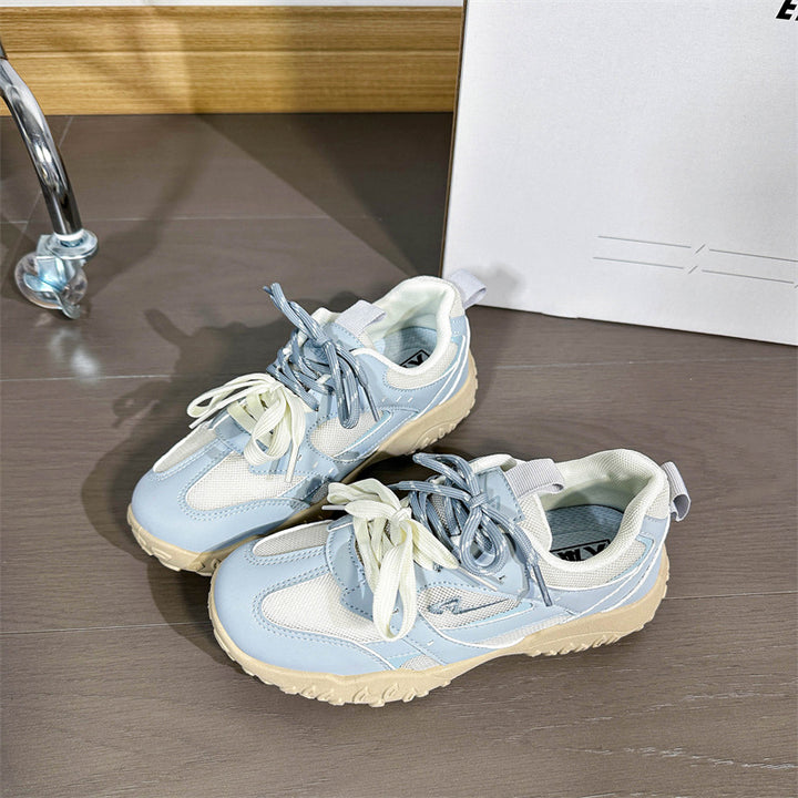 Dame Sporty Sneakers med innovativt dæmpningssystem og åndbar overfladestruktur Stilla
