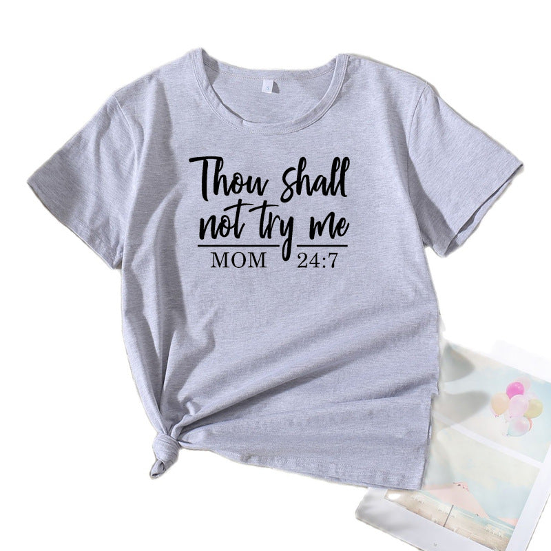 Kvinder Motivationssprog Grafik T-Shirt Stilla