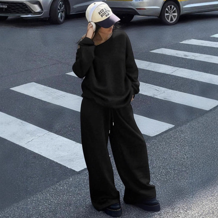 Dame komfortable oversized sweats og casual sweater Skovae