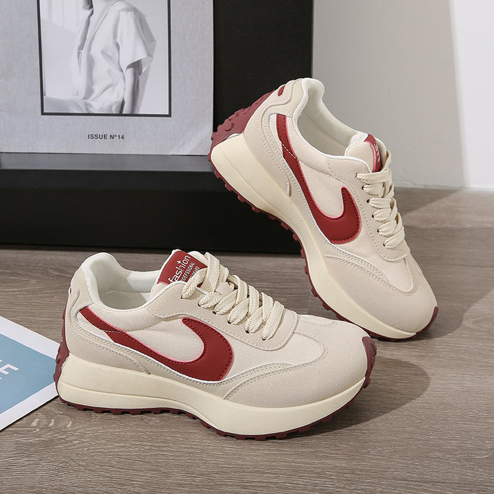 Dame Sporty Sneakers med dæmpende sål og åndbare materialer Stilla