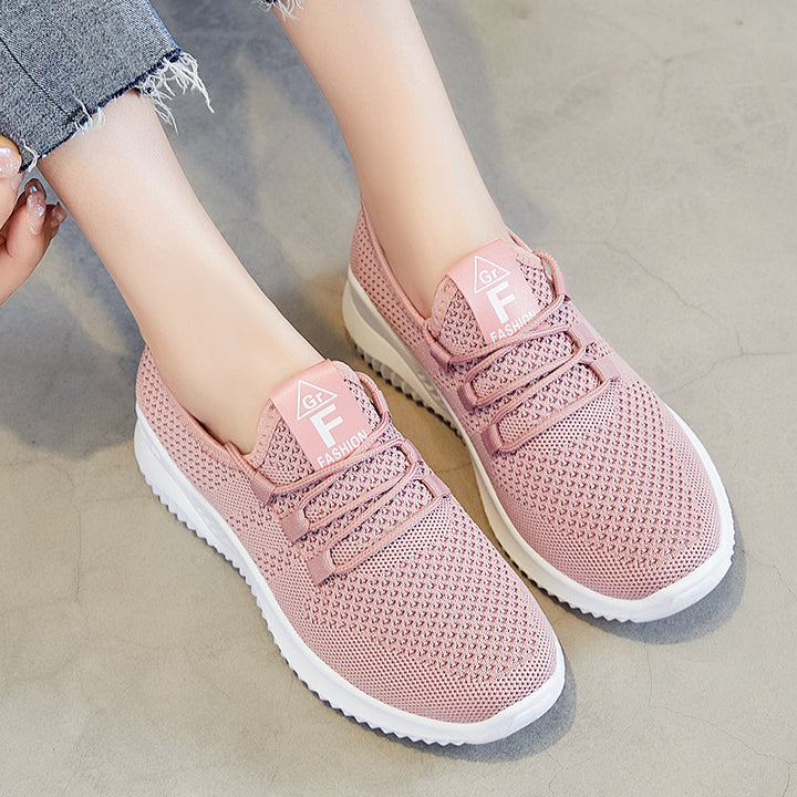 Femme Modische Lette Slip-On Sneakers Stilla