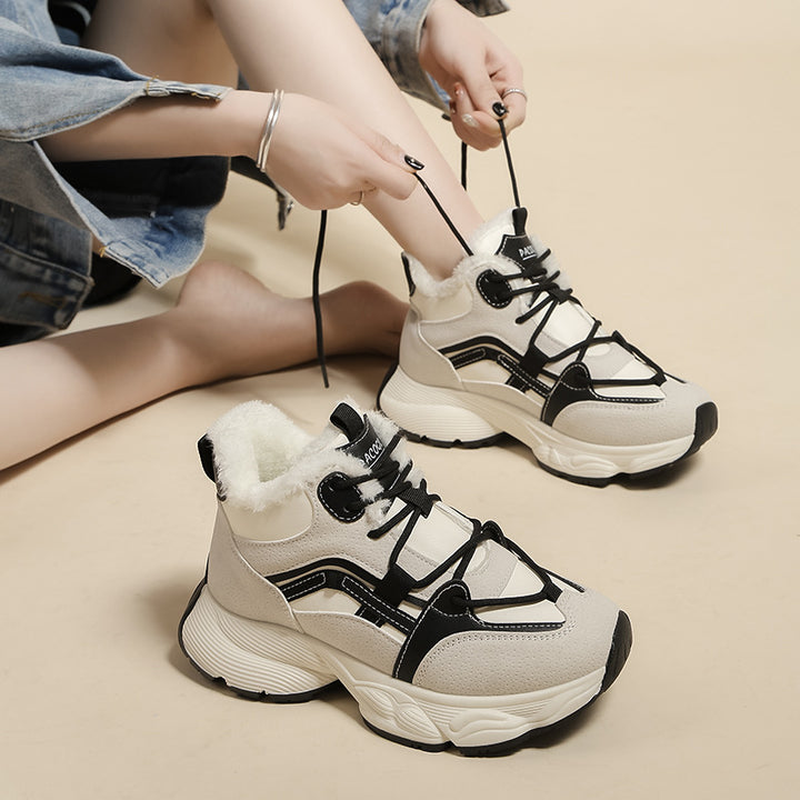 Dame High-Top Sneakers med blødt for og skridsikker sål Stilla
