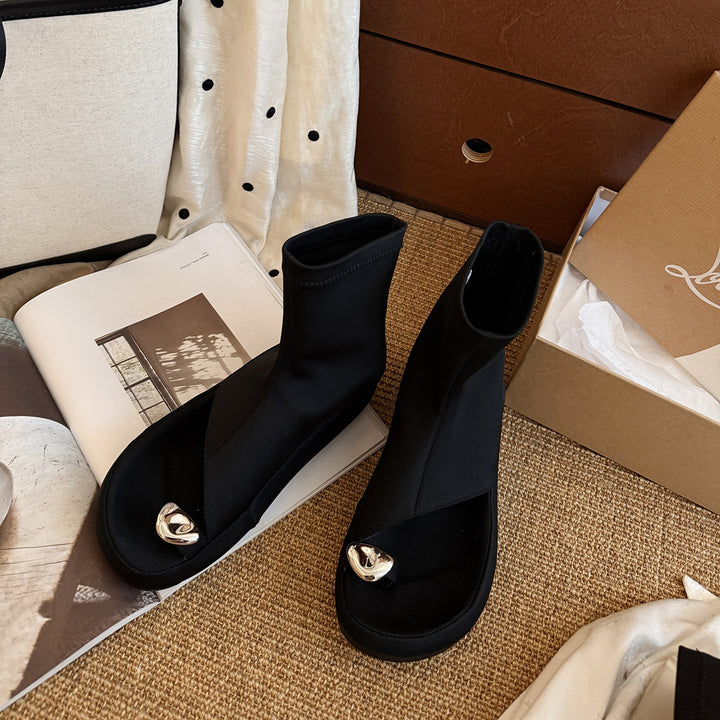 Femme Modern Split Toe Sandaler Stilla