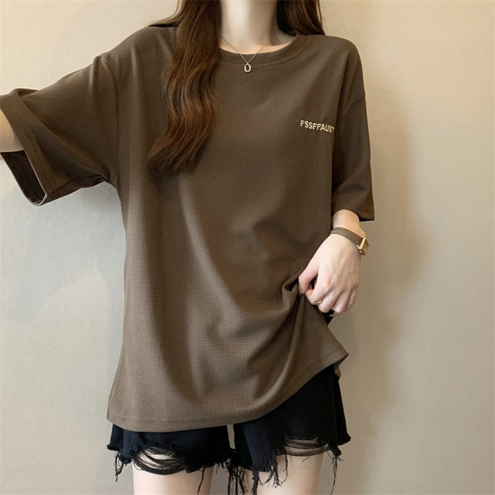 Femme Vaffelpique Oversized T-Shirt Stilla