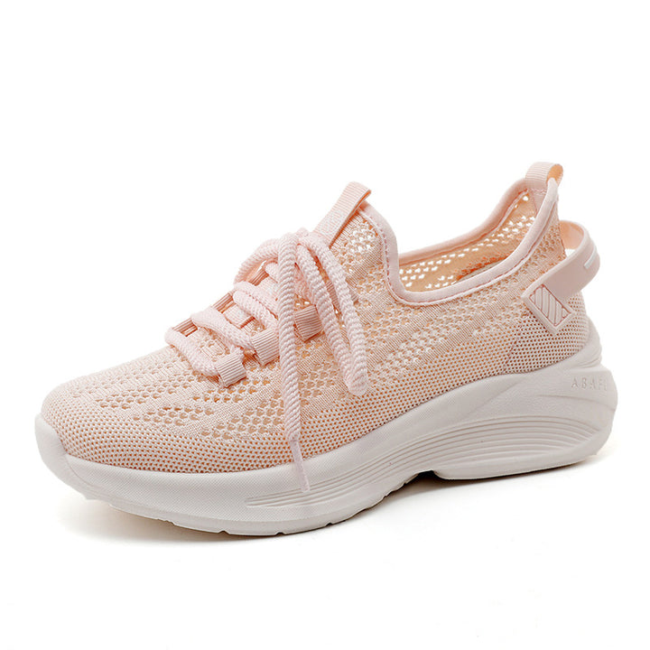 Dame Sneakers med åndbart overmateriale og ledningspolstring Stilla