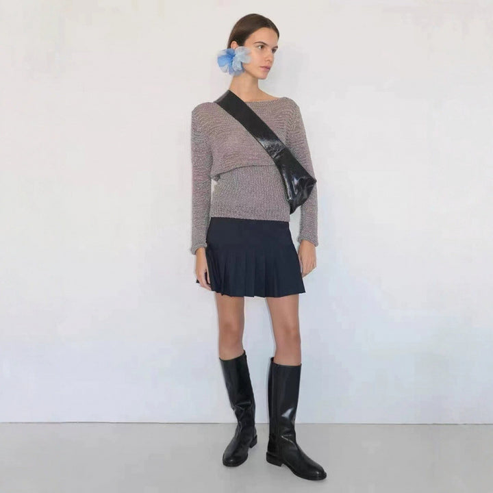 Dame Faldende Mini Nederdel Stilla 1750927201