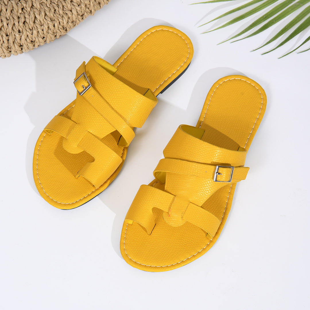 Dame sandaler med elegant spænde-design og åndbart overmateriale Stilla